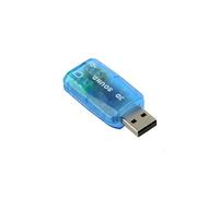 USB 2.0 Audio Adapteur Carte Son Externe A 5.1 Plug And Play Virtual Sound