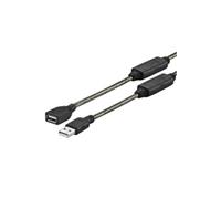Usb 2.0 cable a - a m - f 15 m built - in amplifer profusion prousbaaf15