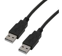 USB 2.0 cable A/A male - 3m Black