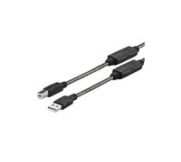 Usb 2.0 cable a - b m - m 20 m built - in amplifer profusion prousbab20