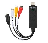 USB 2 0 DVR Vidéo Audio Capture Enregistreur Carte Adaptateur pour PC Portable avec Ulead Studio SE DVD Editeur Logiciel Prend en charge Luminosité Contraste Teinte Saturation Contrôle Plug Play Win