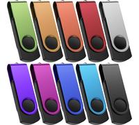 USB 2.0 Flash Drive Memory Stick USB 2.0 Flash Drive Metal USB Flash Drive Key Ring USB Flash Drive Multipack for Data Transfer