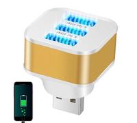 USB 2.0 Hub - répartiteur USB pour ordinateur portable, port d'extension USB 3 Port | Accessoire facile à transférer et chargement facile, portable pour bureau, voyage, maison