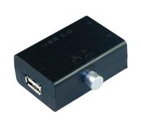 USB 2.0 Sharing Share Switch Box Hub 2 Ports Manuel Commutateur Adaptateur pour Souris, Clavier, Scanner, Imprimante, Ordinateur