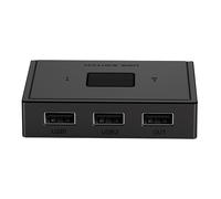 USB 2.0 Switch Selector,2-in-1 USB 2-in-1 Switch for 2 Computers,Sharing Keyboard,Mouse,Printer,Scanner,KVM Switch with Mac/Win/Linux.[F36]