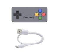 USB 2.0 vers 2 concentrateurs de type C et 2 ports USB avec contrôleur de jeu ludique