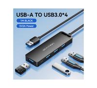 (USB 3.0 - 1 M - Noir) Vention Hub USB C haute vitesse 4 ports Multi Type C vers USB 3.0 Adaptateur