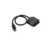 USB 3.0 2.5"/ 3.5 SATA Câble Adaptateur Convertisseur de Disque Dur XCSOURCE Noir