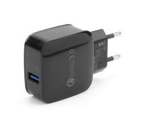 USB 3.0 5V 3A AC Adaptateur de chargeur rapide Accueil Voyage Noir