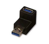 USB 3.0 90 Degree Up Type A Male to Female Right Angle Adapter - Adaptateur USB - USB Type B (F) pour USB type A (M) - USB 3.0 - connecteur à 90° -