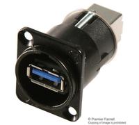 USB 3.0 A À B Réversible Prise À Douille Panneau Support NEUTRIK