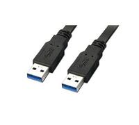 Reekin USB 3.0 Cable - Male-Male - 1,0 Meter (Noir)