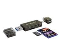 Usb 3.0 card reader type a & type c dual