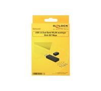Delock USB 3.0 Dual Band WLAN ac/a/b/g/n Stick - Adaptateur réseau - USB 3.0 - Wi-Fi 5 - noir G