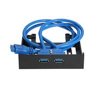 USB 3.0 Front Pannel Hub 2 Port Extension Bay 20 Broches vers USB3.0 Câble Adaptateur de Support USB3. 60cm pour PC Desktop