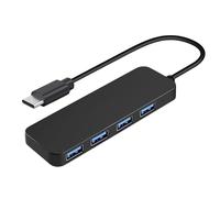 USB 3.0 Hub, 2 Multiples USB Port for Laptop, Functional USB Expander Data Applicable, 4 ports USB Port Expander Compatible, USB Splitter for PC, Laptop and USB Flash Drives