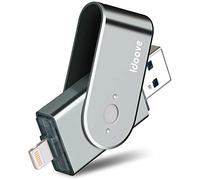 USB 3.0 Pendrive pour iPhone 128 Go certifié MFi - Clé USB pour iPhone et iPad - Extension de l'adaptateur de Stockage Externe pour PC iOS, Mac et Windows