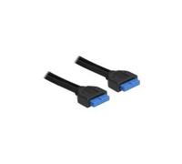 USB 3.0 Pin Header - Câble USB - tête 19 broches USB 3.0 (F) pour tête 19 broches USB 3.0 (F) - USB 3.0 - 45 cm - noir