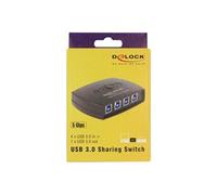 USB 3.0 Sharing Switch 4 - 1 - Commutateur de partage des périphériques USB - 4 x SuperSpeed USB 3.0 - de bureau
