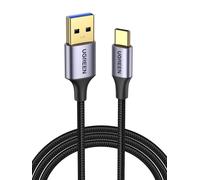 USB 3.0 to Type C Fast Charge and Data Sync Cable 5Gbps Compatible with iPhone 16 Plus Pro Max 15 Galaxy S24 Ultra S23 A05S A35 A55 Redmi 14C A3 Note 13 P60 PS5 Controller (2M)