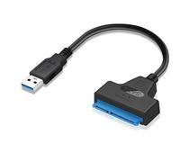 USB 3.0 vers SATA Convertisseur USB vers SATA III Adaptateur USB 3.0 vers SATA III Cable pour 2.5" SSD-HDD