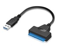 USB 3.0 vers SATA Convertisseur USB vers SATA III Adaptateur USB 3.0 vers SATA III Cable pour 2.5"" SSD/HDD