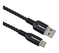 USB 3.2 Gen 1 Connection Cable, Superspeed Data Cable Up to 5 Gbps, Charging Cable up to 3A, Power 60W, PD 3.0/QC 4.0, USB A to USB C, Black, Length 1.5 m