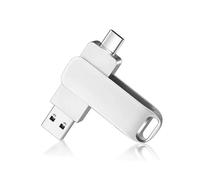 USB 3.2 Metal Flash Drive, High-Speed Waterproof Memory Stick Pendrive