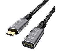 Usb 4 Cable 8K@60Hz 100W Fast Charging 40G Fast Usb 4 Type-C Transmission Multiport Adapter Extension Cable For Easy Docking With Any Thunderbolt 3 And Thunderbolt 4 Compatible Usb[HDM924980]