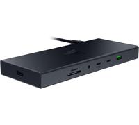 Usb 4 Dock - Station D'Accueil Haute Vitesse À 14 Ports Pour Les Jeux Et La Productivité - Pr En Charge De Deux Écrans,Chargement De Périphériques (3X Usb-C,5X Usb-A,Hdmi) Noir