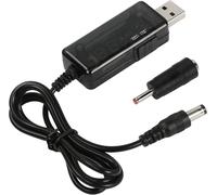 USB 5 V to 9 V 12 USB 5 V 2 A to DC5521 Power Adapter for 9 V/12 V 0.8 A Step-Up Transformer,with DC35135 Converter,with LED Display-0.8 M