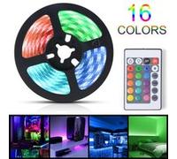 USB 5050 RGB 2M LED Light Strip Dimmable 24key Télécommande sans fil à LD2447 G