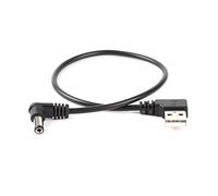 USB À 5,5/2,1 mm DC Pobre de Prise de Baril de Puissance 5,5 x 2,1 mm Câble du connecteur d'alimentation du Canon(20cm,Right Angled)