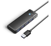 USB-A-Hub Orico PAPW4A-C3 Dockingstation 4x USB-A 3.0, schwarz