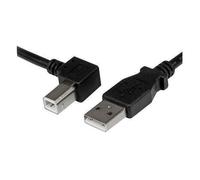 USB A Plug À Gauche Angulaire USB B Prise Câble , 2m - STARTECH