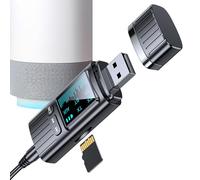Usb Audio Receiver | Stéréo Audio Transmitter | Adaptateur Audio Multifunctional, Portable Audio Receiver Bi-directional Audio Receiver 5.4 Audio Adapter Led Display Receiver