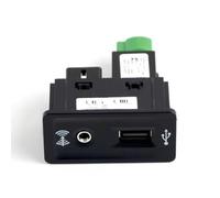 USB Aux-in Compatible Avec VW Pour Golf 7 MK7 USB Carplay Media Prise AUX Bouton De Commutation Interface Connecteur Adaptateur 5G0035222E Adaptateur Voiture(1PC)