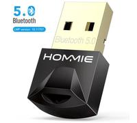 USB Bluetooth 5.0 EDR Adaptateur Mini Clé USB Dongle sans Fil pour Windows 10-8.1-8-7 (32-64 Bits) pour Souris-Clavier-Imprimant