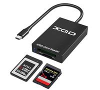 USB C 3.0 Lecteur Carte XQD & SD - 5Gpbs Super Speed Support Sony XQD G/M Series & SDXC/SDHC/SD, Lexar 2933x/1400x USB Mark XQD Card, Adaptateur USB C Carte XQD pour Windows/Mac/iPhone 17 16 15