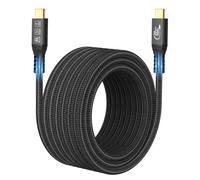 Usb C 3.2 Gen-2 100W Câble Rallonge Droit 5M 16.5Ft Transfert De Donnes 20Gbps 20V/5A Câble De Charge Type-C Sortie Video 4K Compatible Avec Thunderbolt 3 Usb-C Ordinateurs[YIN4184265]