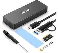 USB C 3.2 SSD Enclosure 12+16pin for MacBook Air/Pro Mid 2013-2017,External SSD Drive A1466 A1465 A1502 A1398,Mac SSDs to USB-C Case Box CNC