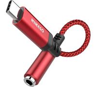 USB C 3.5mm Jack Adapter,USB Type C Audio Kevlar Braided Jack Adapter for Huawei Mate P30 Pro,P40/P30/P20 Pro,Google Pixel 2/3,Sumsung S21 S20/Galaxy Note20/20 Ultra 5G