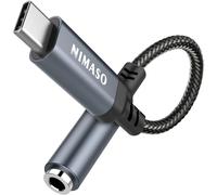 USB C 3.5mm Jack Adapter,USB Type C Audio Kevlar Braided Jack Adapter for Sumsung S23/S22/S21/S20/Note 10/Galaxy Note20/Note20 Ultra 5G,Google Pixel 2/3,Huawei Mate 20 Pro/ P30 Pro