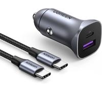 Usb C 30w Pd Qc 3.0 Pps Car Charger With 12v Cigarette Lighter Charger Cable Compatible With Iphone 16 Plus Pro Max 15 14 13 Galaxy S24 Ultra Plus S23 A15 A05s Pixel 9 8 7 Ipad Pro Air Mini
