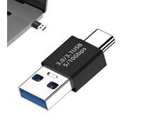 USB C à un adaptateur, Adaptateur masculin de type C à USB A | Adaptateur USB3.1 de coquille en aluminium avec vitesse de synchronisation des données de 10 Gbit / s pour chargeur, disque U, ordina