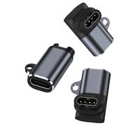 USB-C Adaptateur 3 pièces Type C Chargeur montre cable Compatible avec Garmin Fenix 7 7s pro, 6 6S Pro, Fenix 5 5S 5X Plus, Forerunner 165 265 965 955 55 255, Vivoactive 3,Venu 2,Instinct, epix 2 pro