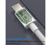 Usb C Audio Charge Dual Port Adapter (Pack Of 2) For Iphone 16 15 Pro Compatible With Galaxy S24 Charger Type C Headphone Jack For Ipad Earphone Cable Splitter For Apple Dac Aux Connector