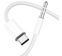 USB C Auto Jack Aux Cable,USB C to 3.5mm Jack Cable for iPhone 15 Pro Max/15 Plus,Samsung Galaxy S23/S22/S21 Ultra,Headphones,Home/Car Audio