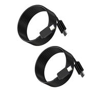 USB C câble de charge rapide 60W(2pièces)pour Apple 2m connecteur Type C câble compatible pour Samsung S24 S25 chargeur pour iPhone 16 15 Pro Max MacBook Android tablette ordinateur portable pour iPad