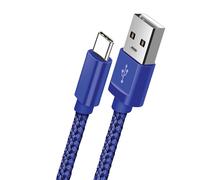 Usb C Cable, Nylon Usb C Fast Charging Cable For Samsung Galaxy S23 S22 S21 S20 Fe S10 S9 S8 A12 A21S A20E A51 A52 A71, Huawei P40 P30, Oneplus, Google Pixel (3.3Ft)